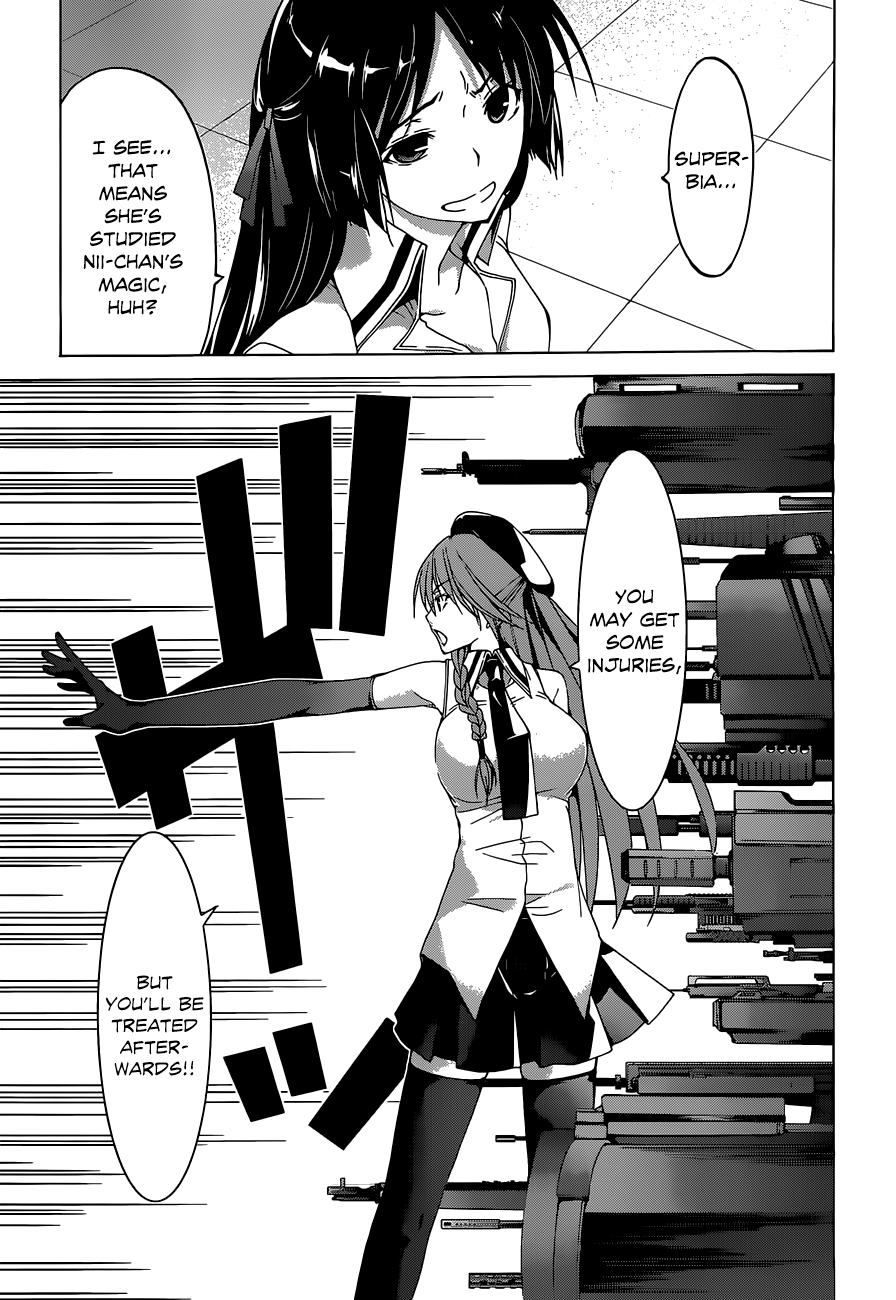 Trinity Seven: 7-Nin no Mahoutsukai chapter 44 - page 34