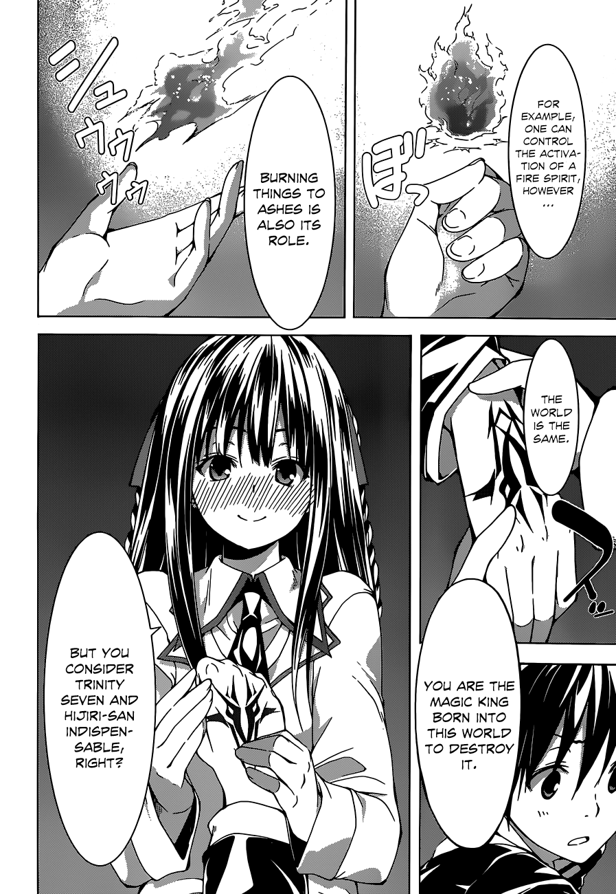 Trinity Seven: 7-Nin no Mahoutsukai chapter 45 - page 14