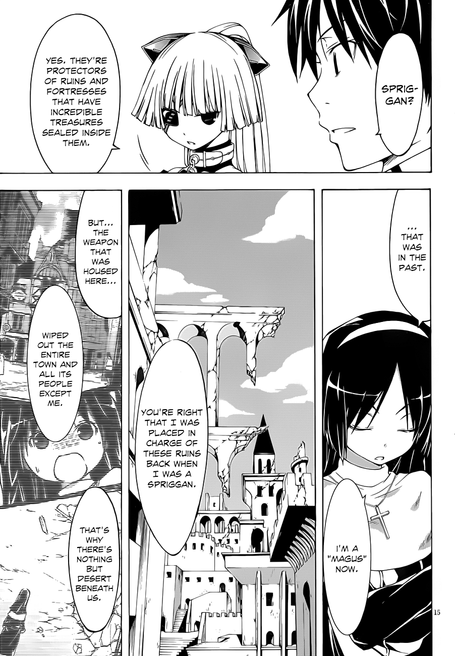 Trinity Seven: 7-Nin no Mahoutsukai chapter 31 - page 17