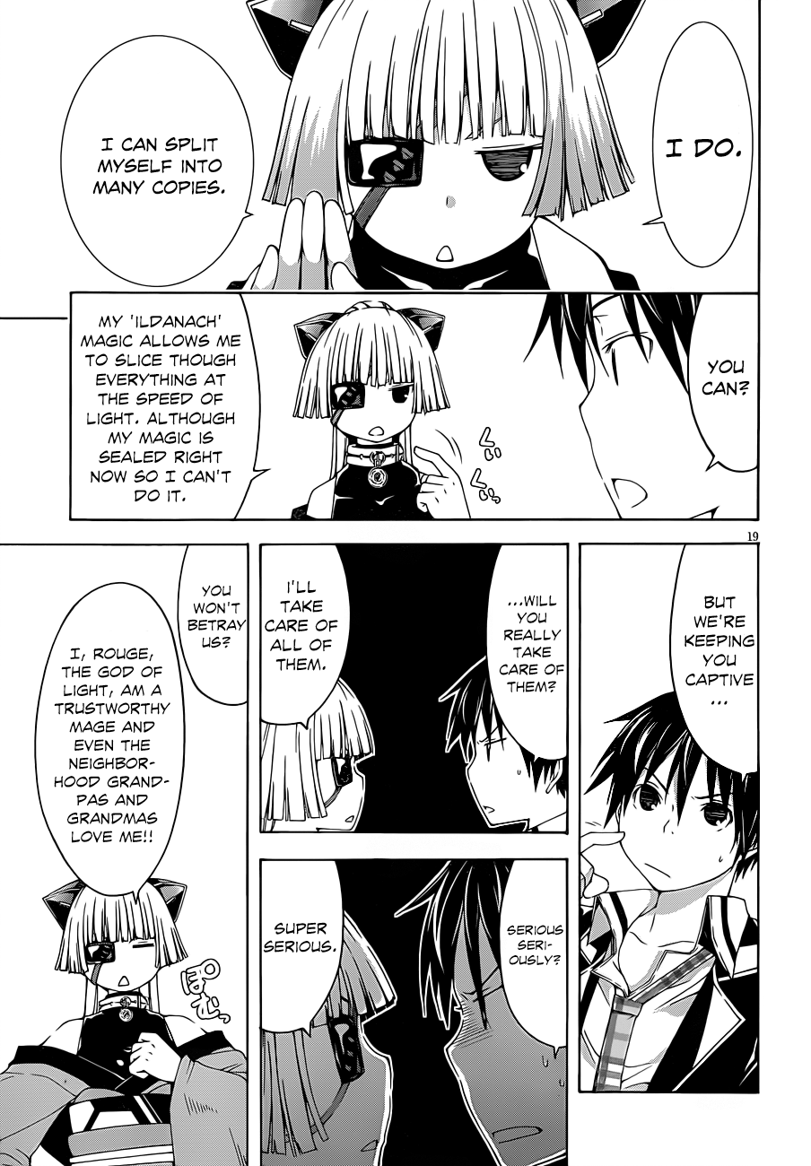 Trinity Seven: 7-Nin no Mahoutsukai chapter 31 - page 21