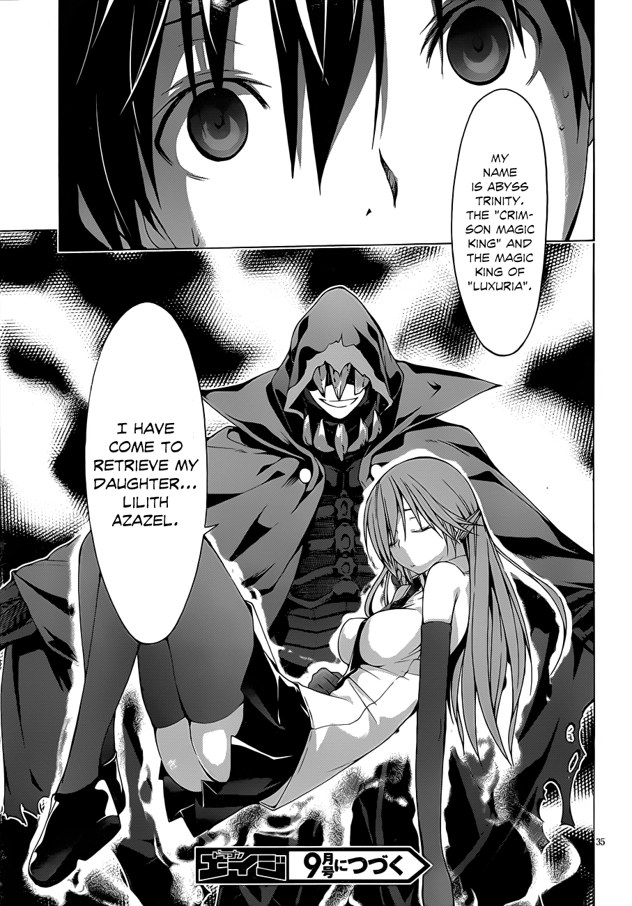 Trinity Seven: 7-Nin no Mahoutsukai chapter 31 - page 36