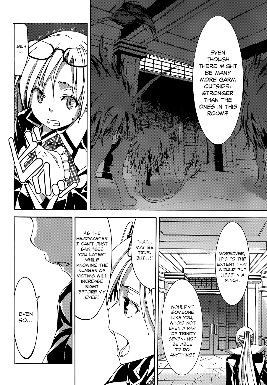 Trinity Seven: 7-Nin no Mahoutsukai chapter 46 - page 21