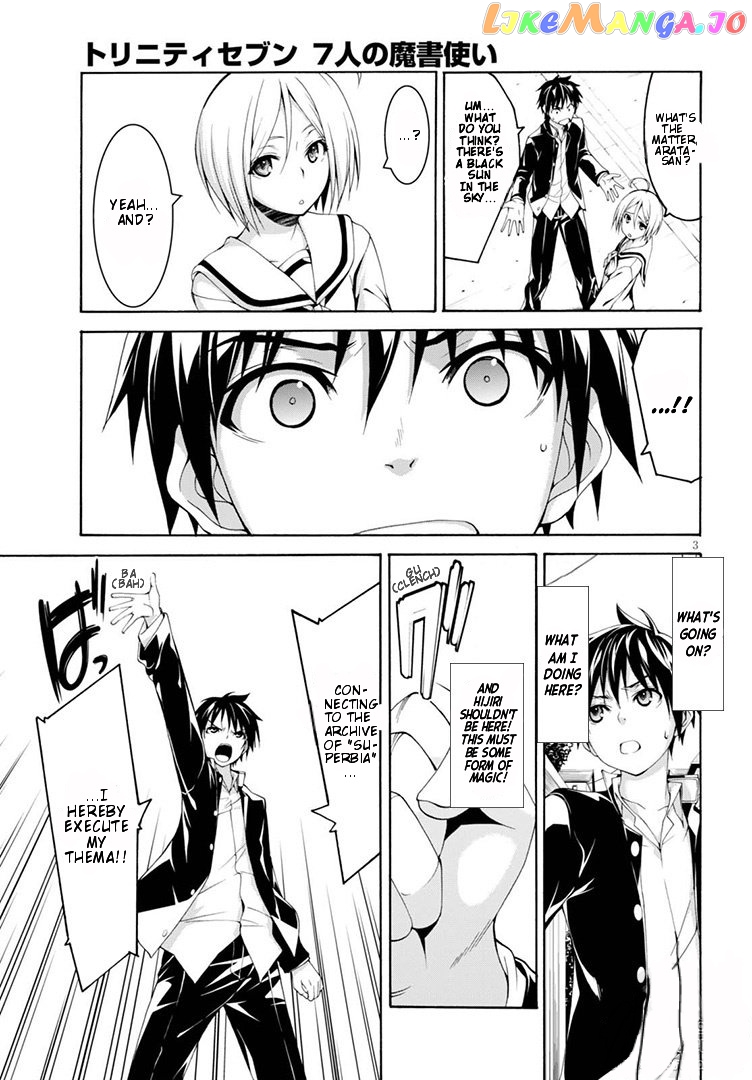 Trinity Seven: 7-Nin no Mahoutsukai chapter 87 - page 8
