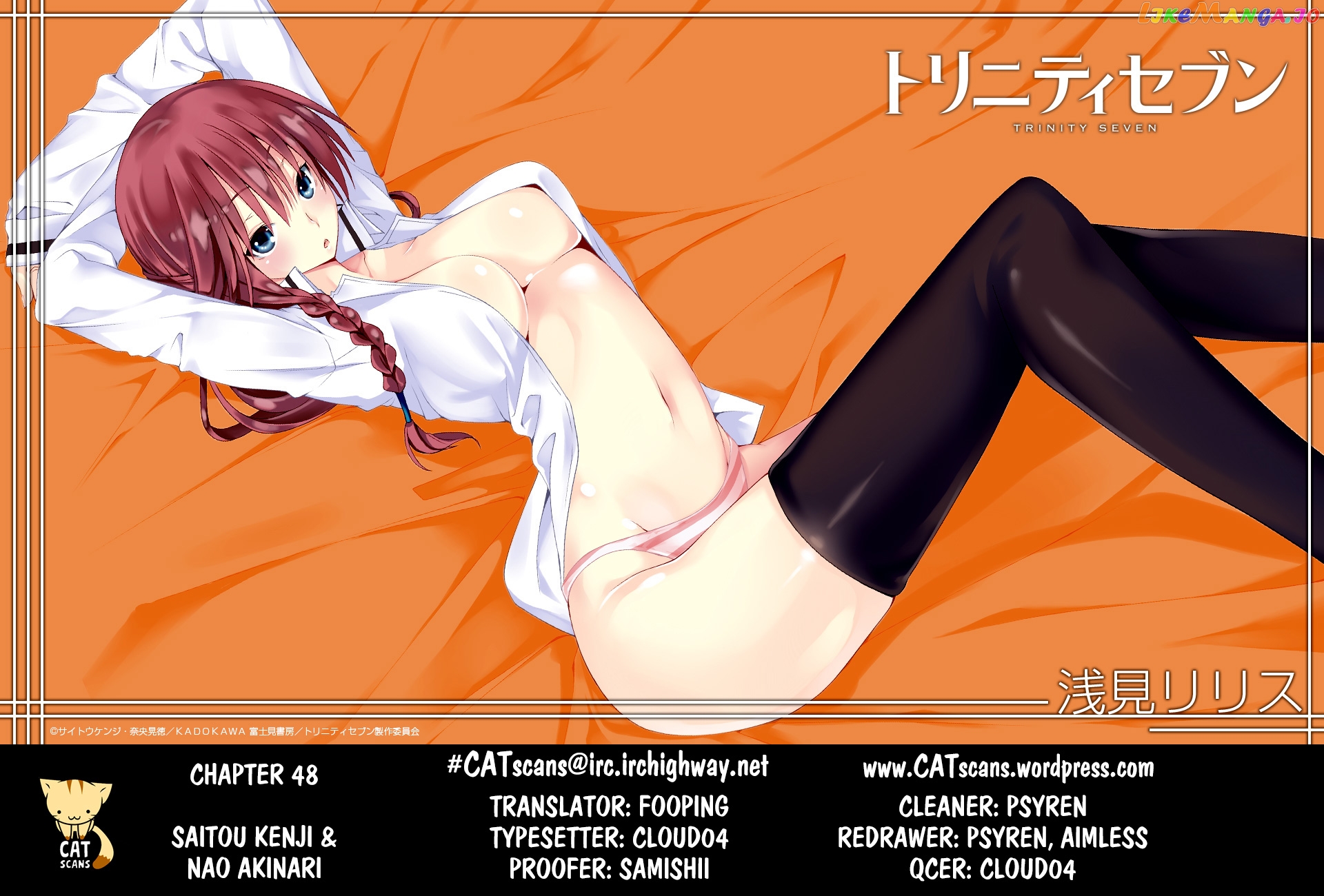 Trinity Seven: 7-Nin no Mahoutsukai chapter 47 - page 1