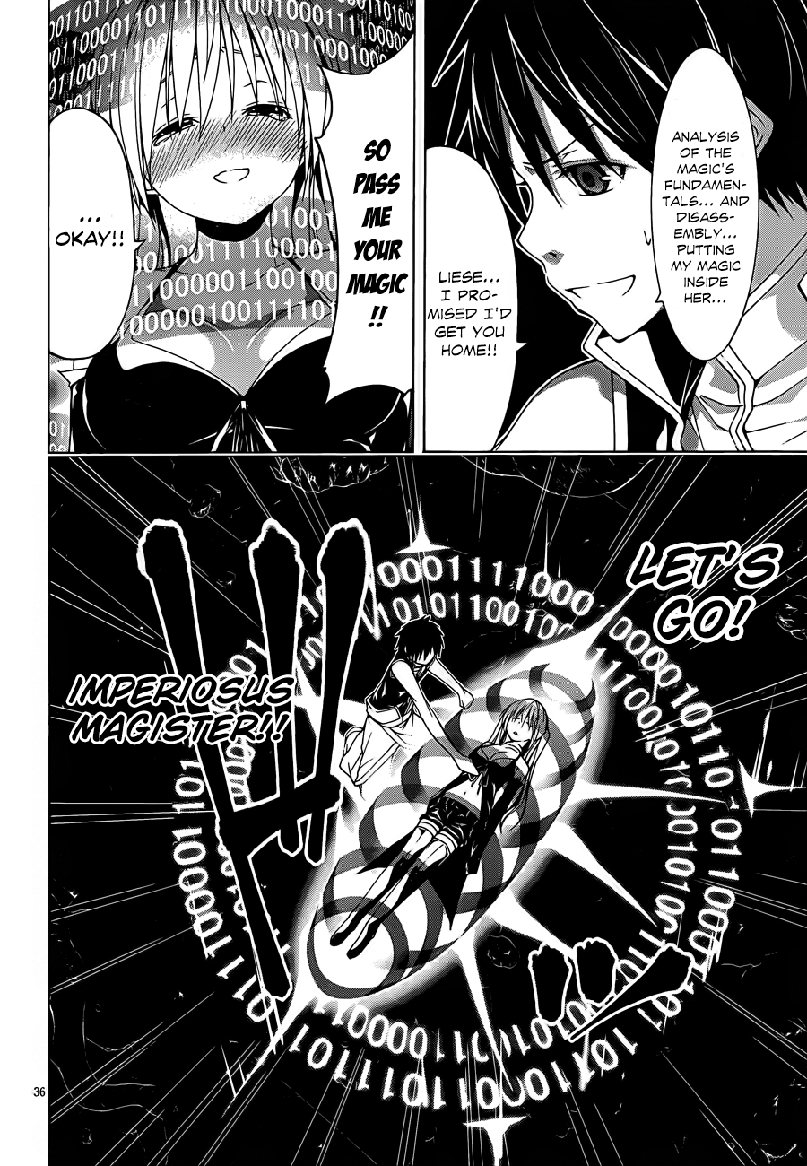 Trinity Seven: 7-Nin no Mahoutsukai chapter 34 - page 36