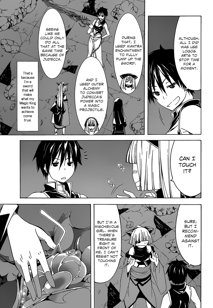 Trinity Seven: 7-Nin no Mahoutsukai chapter 35 - page 16