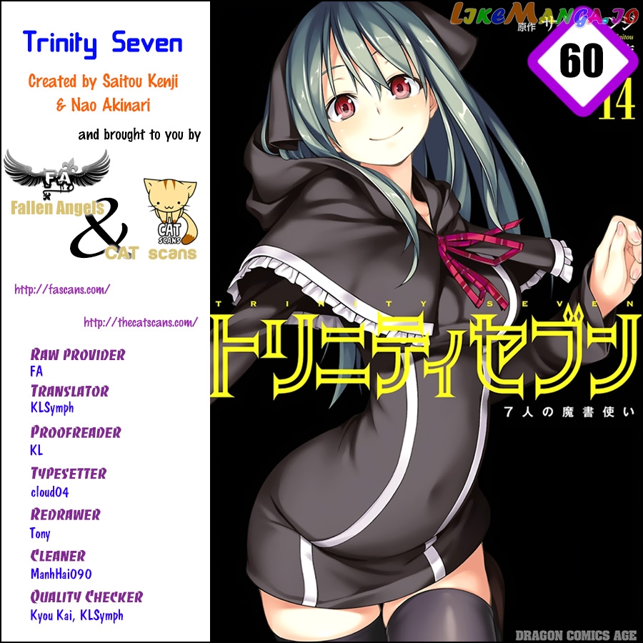 Trinity Seven: 7-Nin no Mahoutsukai chapter 60 - page 1