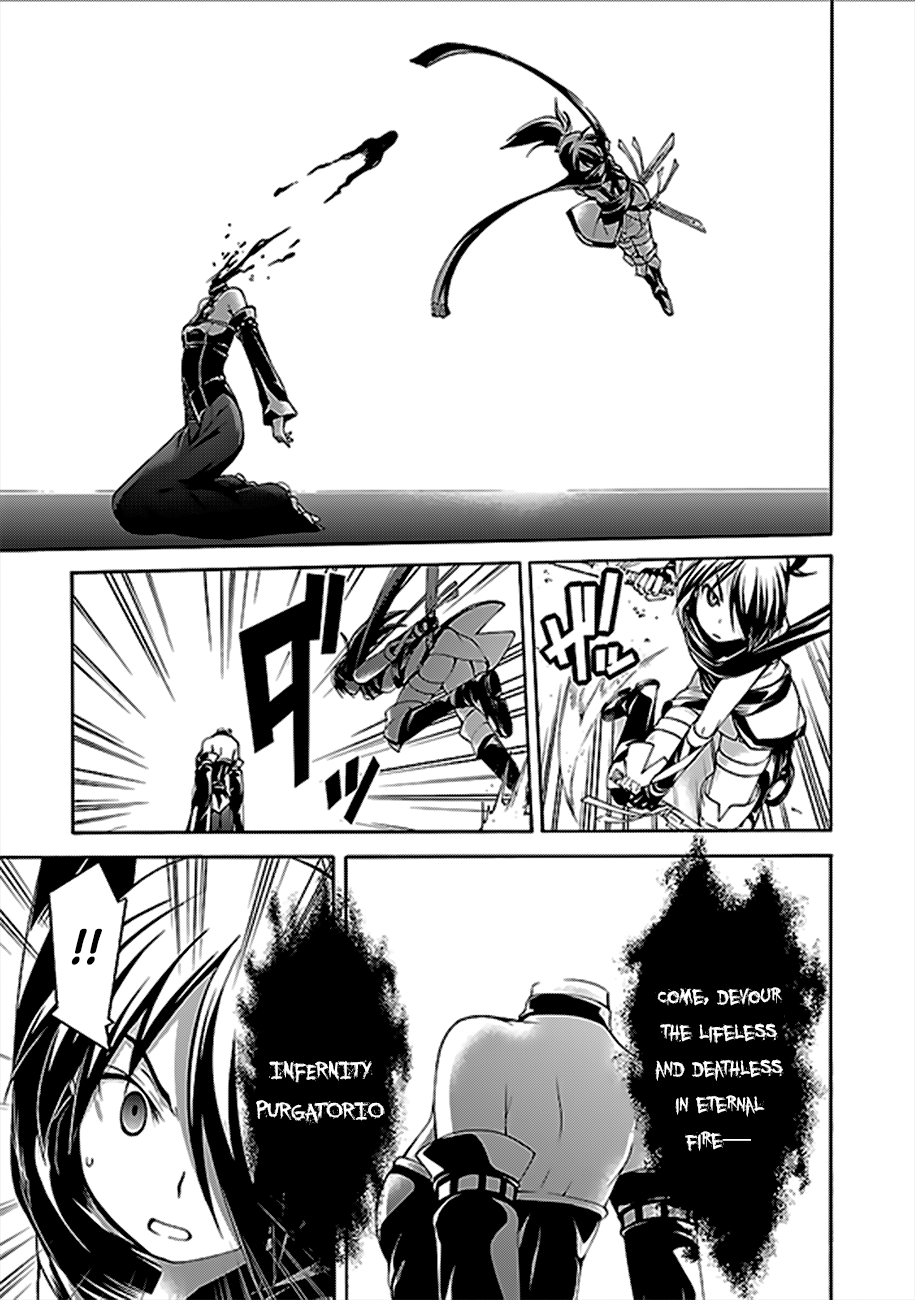 Trinity Seven: 7-Nin no Mahoutsukai chapter 60 - page 32
