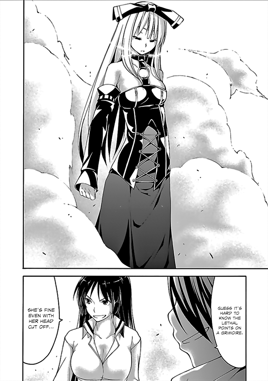 Trinity Seven: 7-Nin no Mahoutsukai chapter 60 - page 35