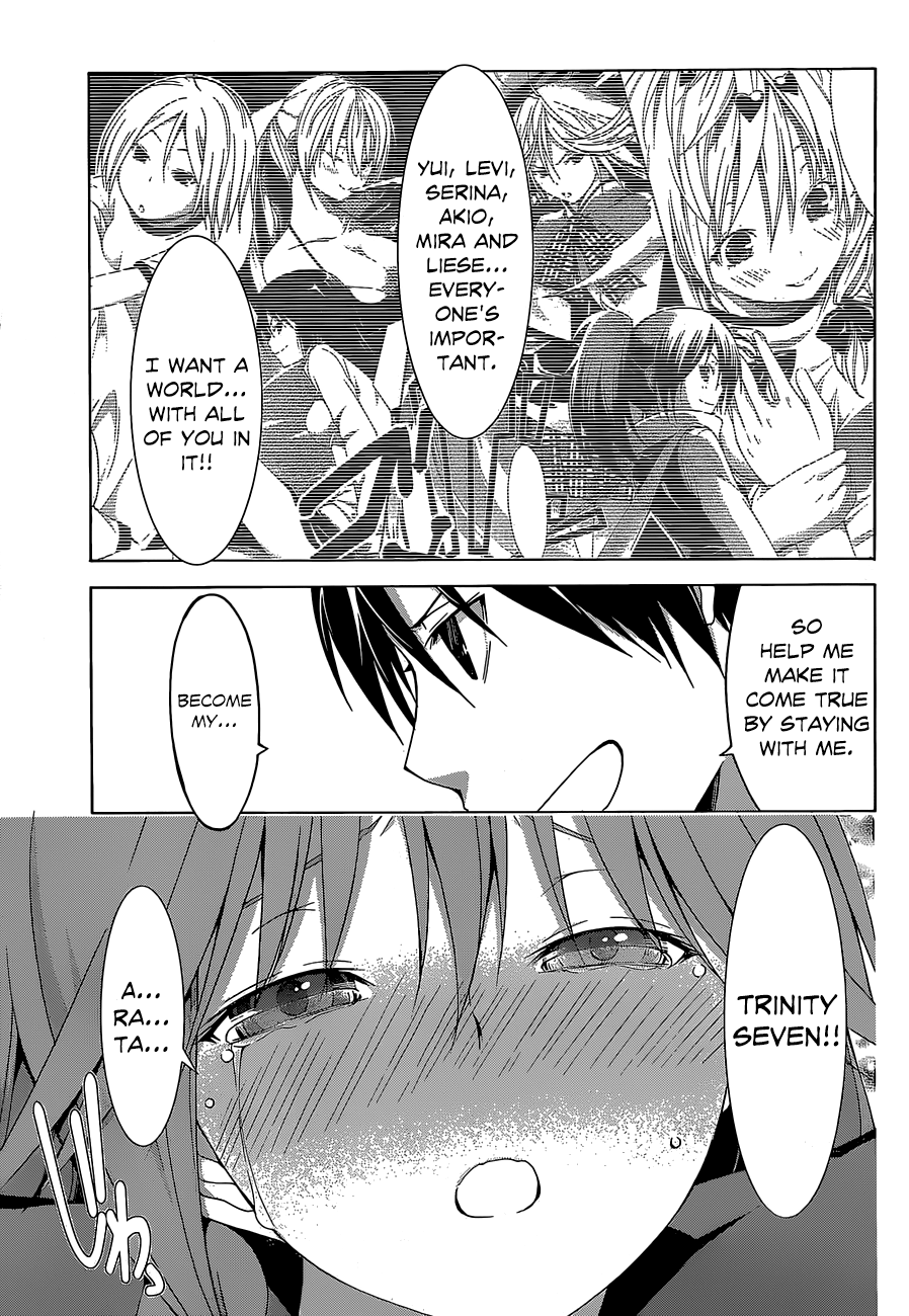 Trinity Seven: 7-Nin no Mahoutsukai chapter 36 - page 44