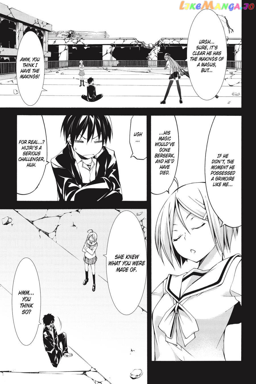 Trinity Seven: 7-Nin no Mahoutsukai chapter 60.1 - page 12