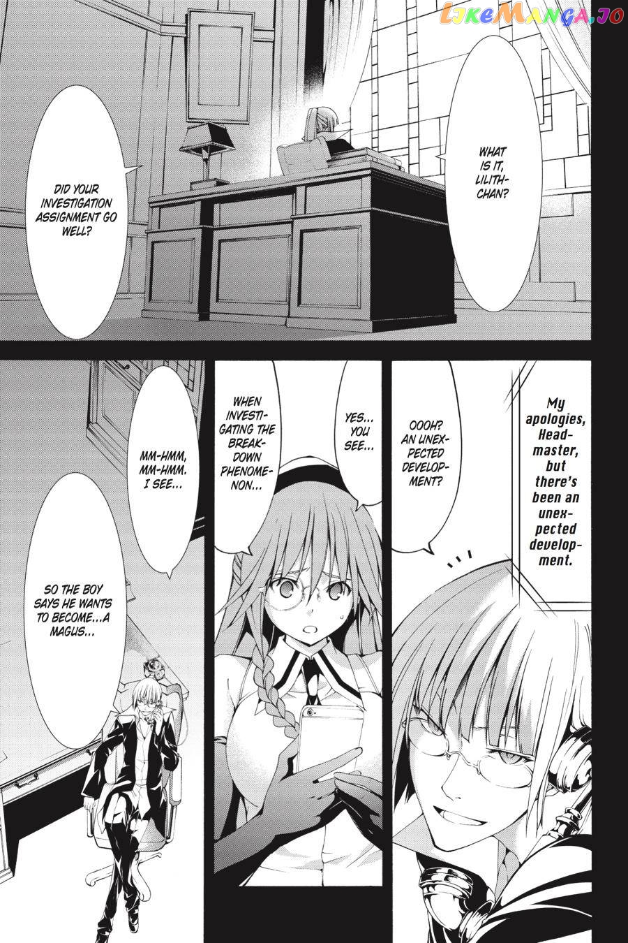 Trinity Seven: 7-Nin no Mahoutsukai chapter 60.1 - page 14