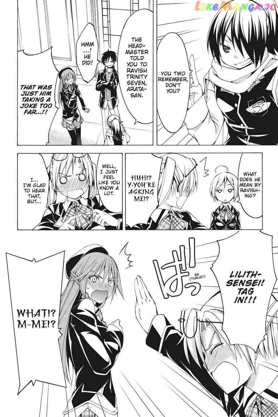 Trinity Seven: 7-Nin no Mahoutsukai chapter 60.1 - page 34
