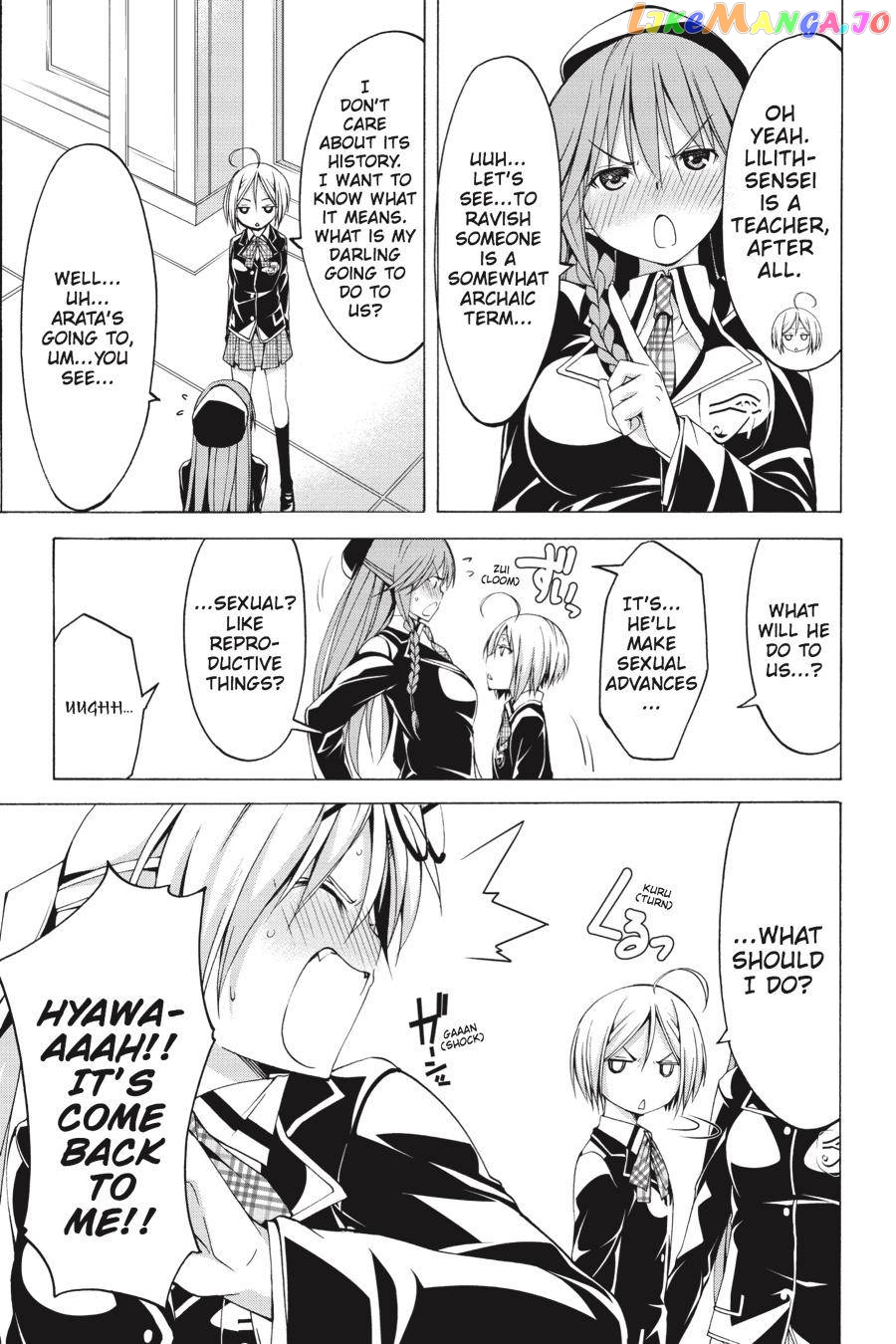 Trinity Seven: 7-Nin no Mahoutsukai chapter 60.1 - page 35