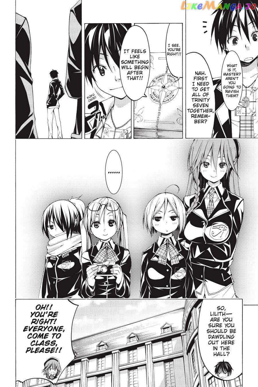 Trinity Seven: 7-Nin no Mahoutsukai chapter 60.1 - page 38