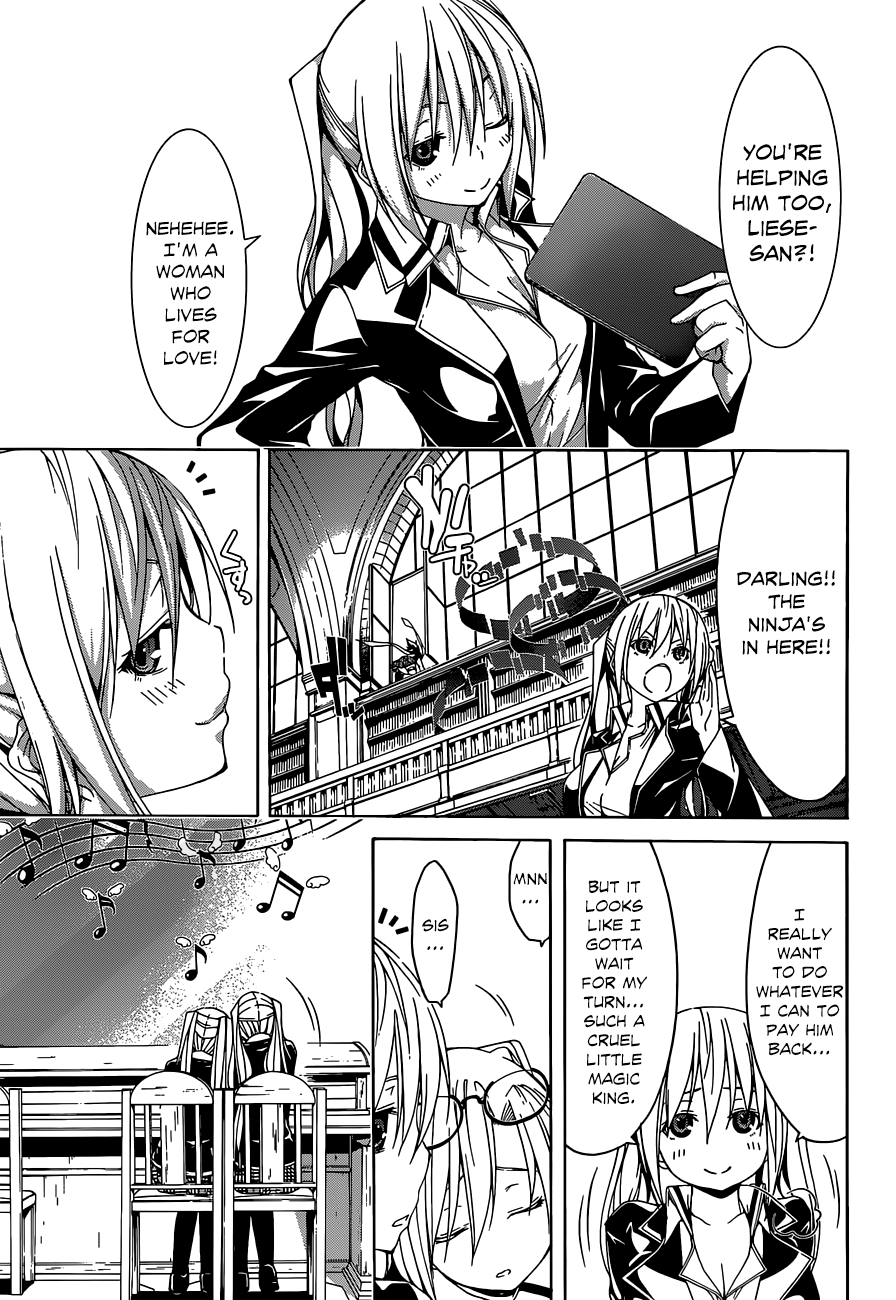 Trinity Seven: 7-Nin no Mahoutsukai chapter 38 - page 21