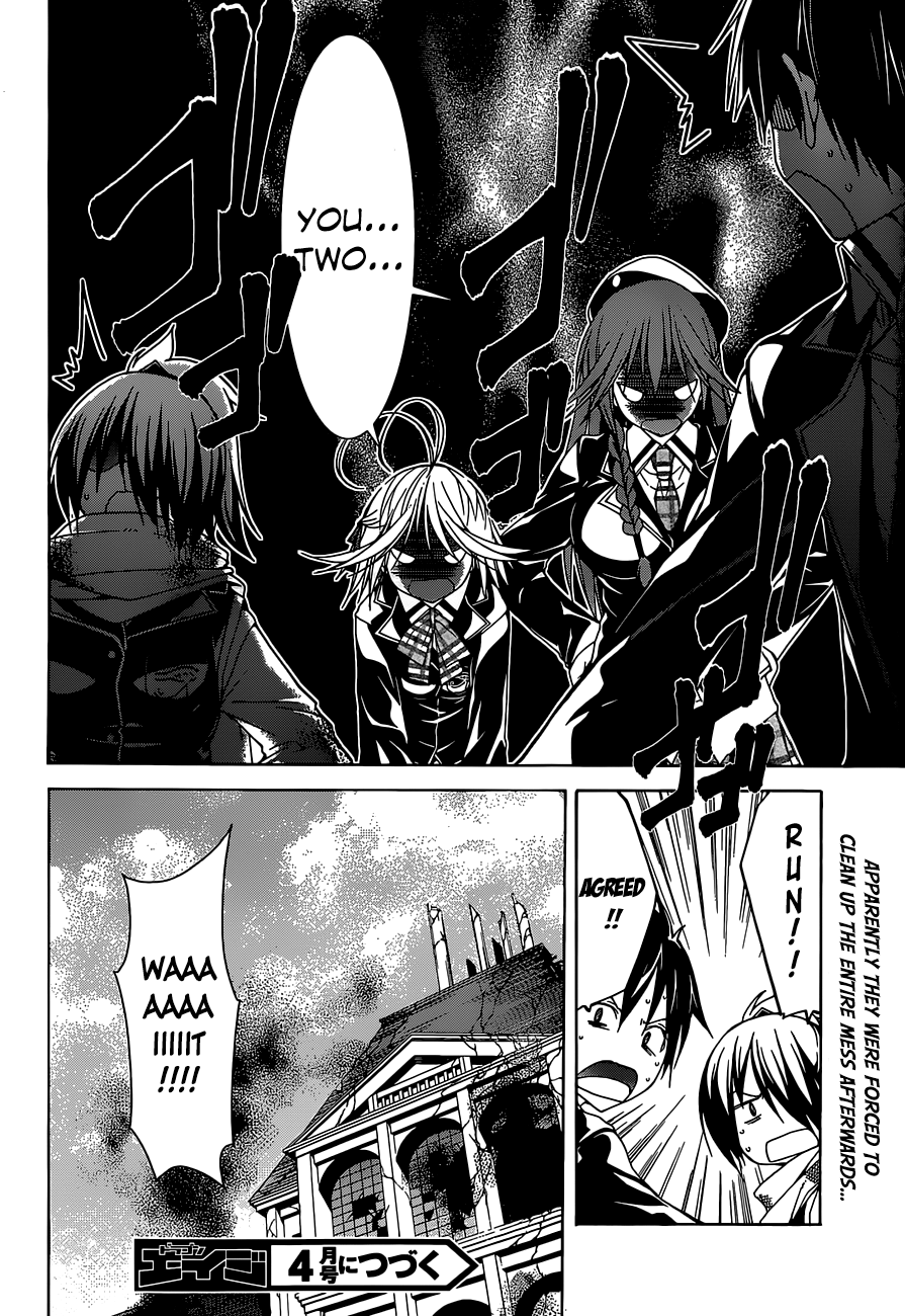 Trinity Seven: 7-Nin no Mahoutsukai chapter 38 - page 39