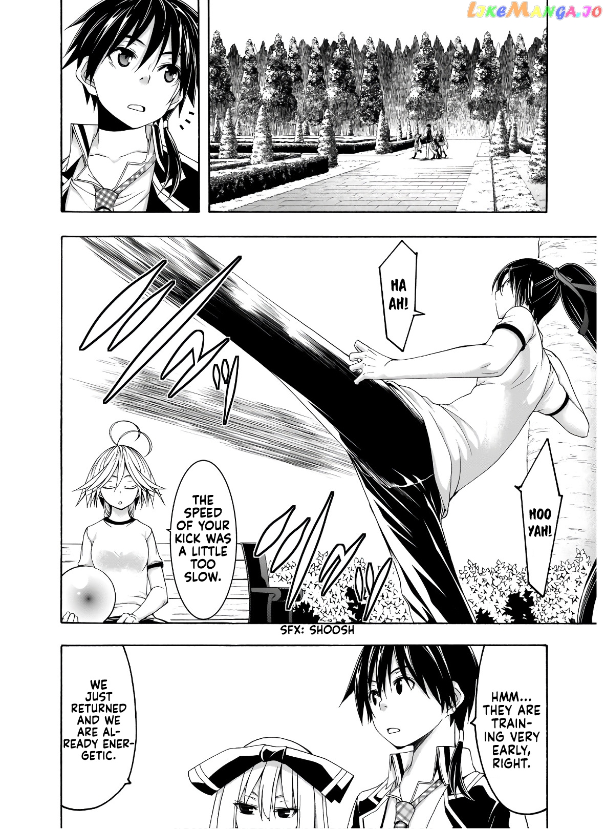 Trinity Seven: 7-Nin no Mahoutsukai chapter 101 - page 9
