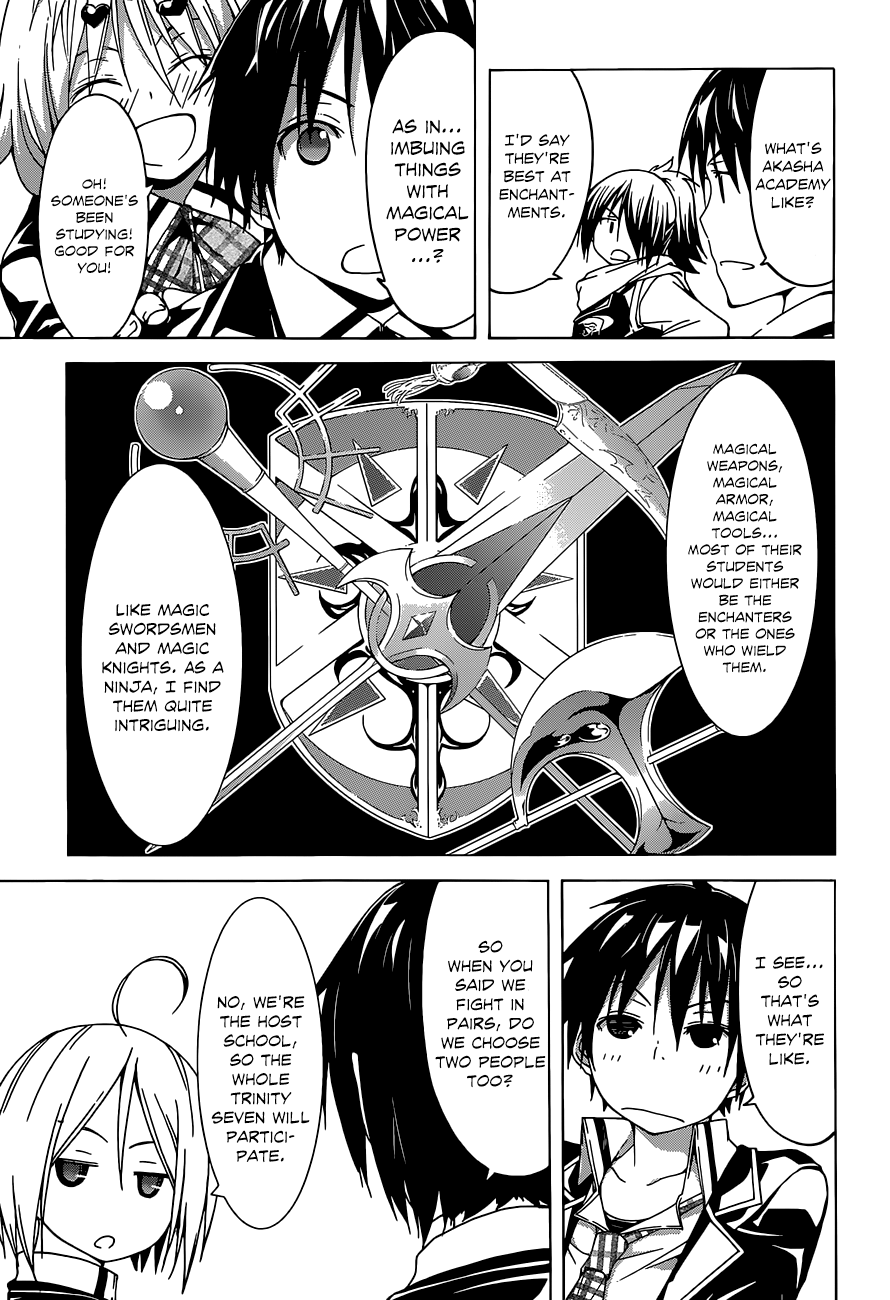 Trinity Seven: 7-Nin no Mahoutsukai chapter 39 - page 25