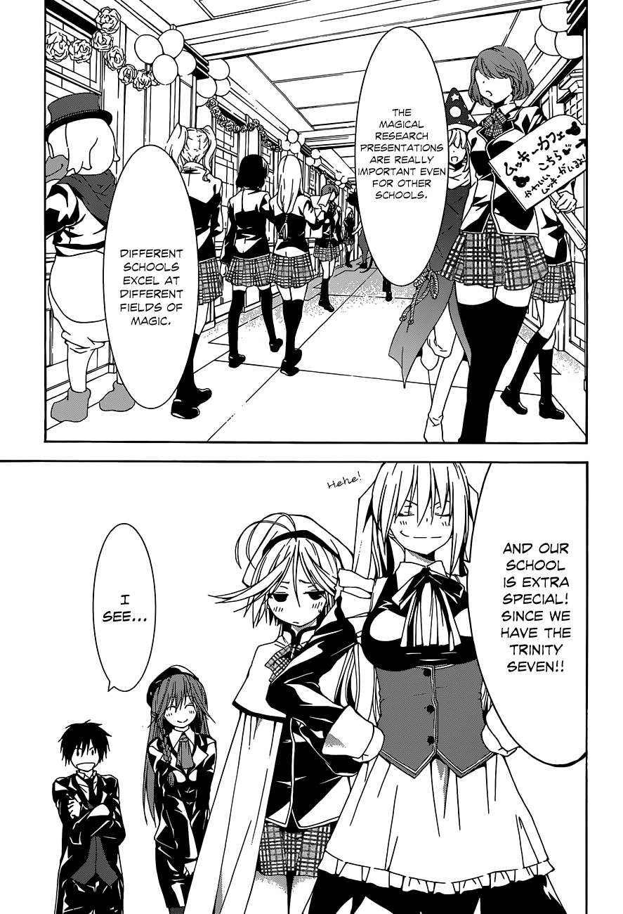 Trinity Seven: 7-Nin no Mahoutsukai chapter 39 - page 9