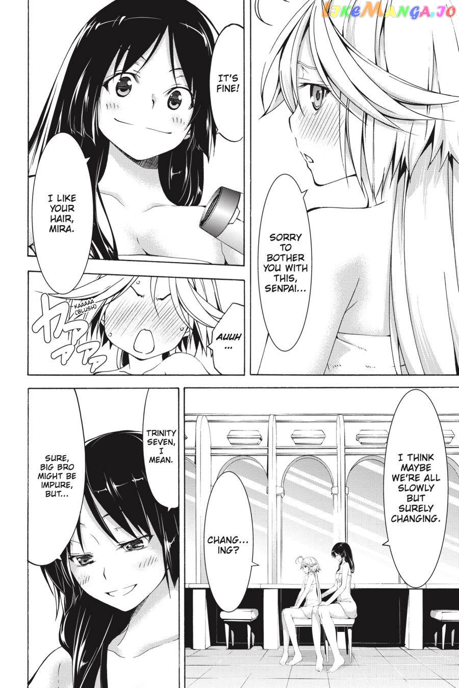 Trinity Seven: 7-Nin no Mahoutsukai chapter 60.3 - page 14