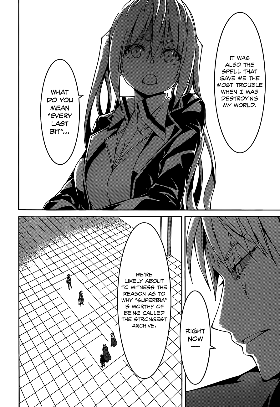 Trinity Seven: 7-Nin no Mahoutsukai chapter 54 - page 17