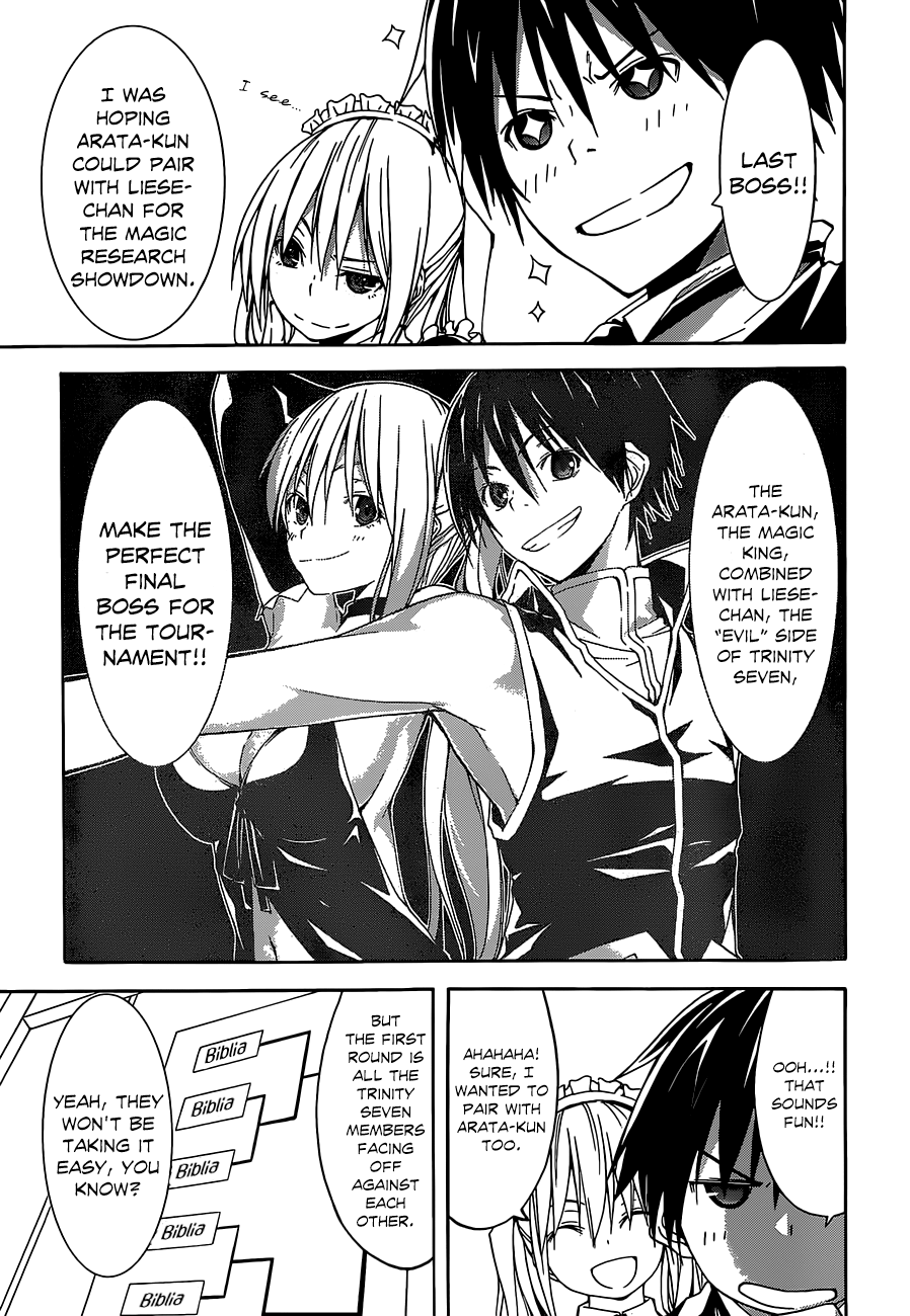 Trinity Seven: 7-Nin no Mahoutsukai chapter 40 - page 12