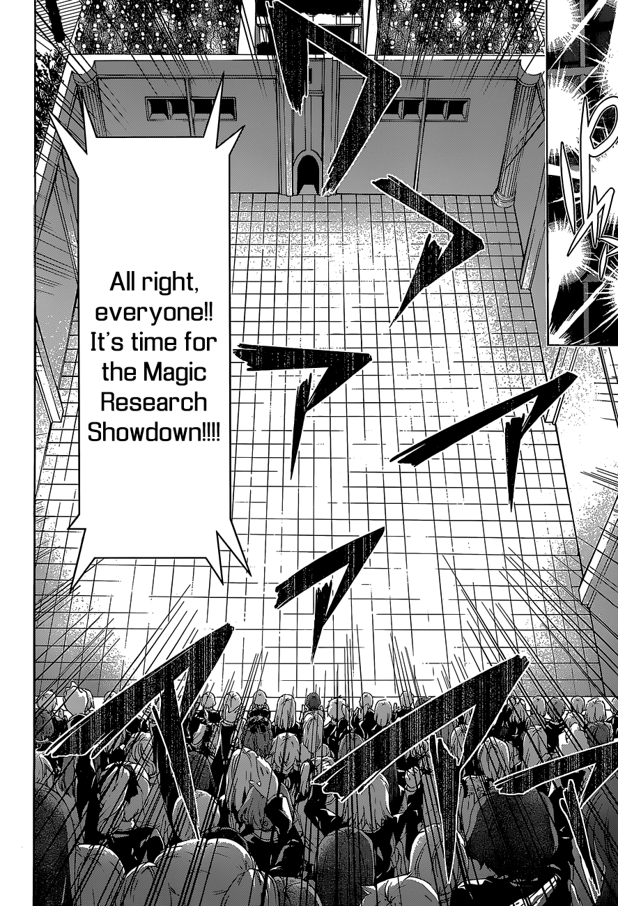Trinity Seven: 7-Nin no Mahoutsukai chapter 40 - page 41