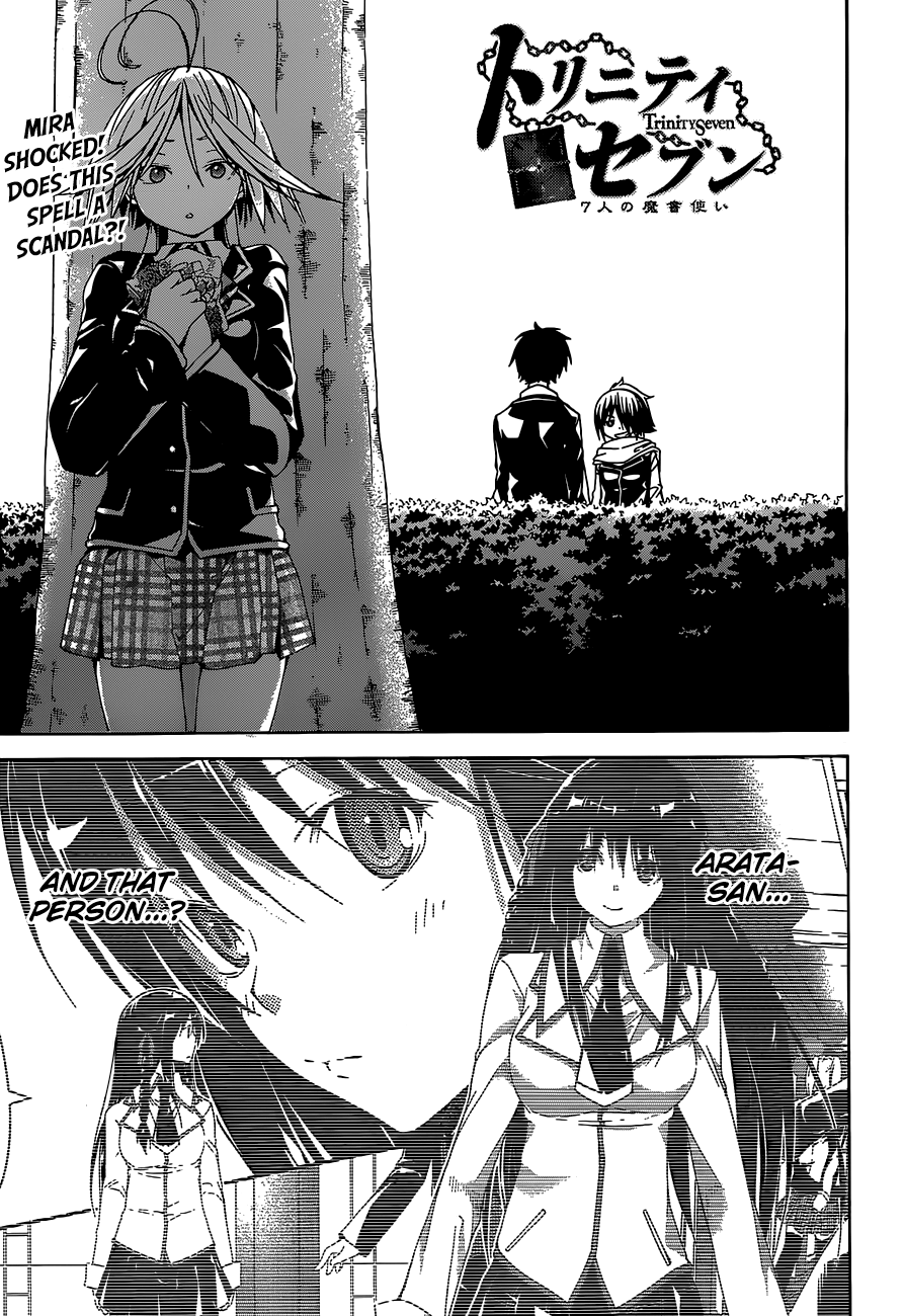 Trinity Seven: 7-Nin no Mahoutsukai chapter 40 - page 6