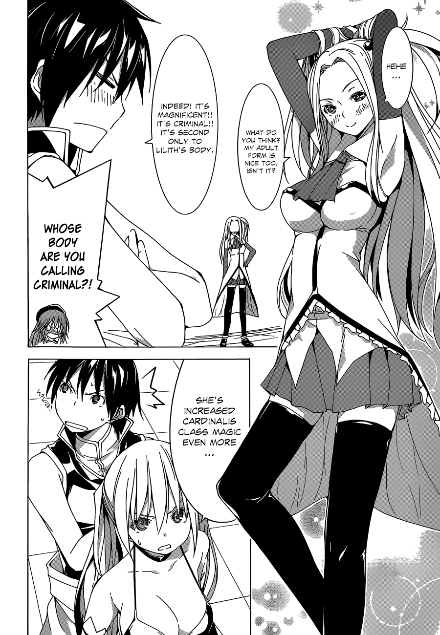 Trinity Seven: 7-Nin no Mahoutsukai chapter 41 - page 32