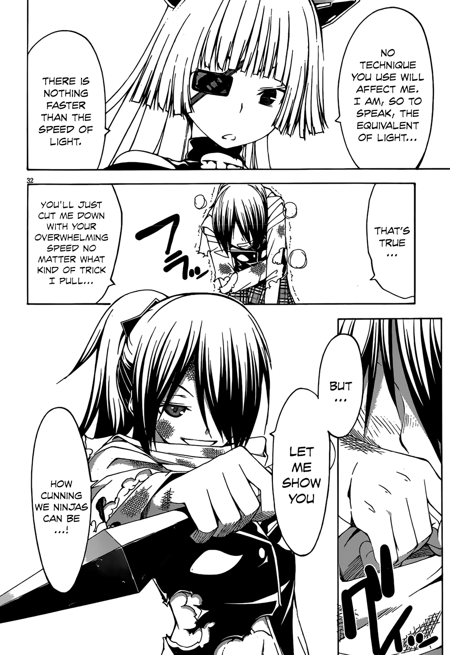 Trinity Seven: 7-Nin no Mahoutsukai chapter 25 - page 33
