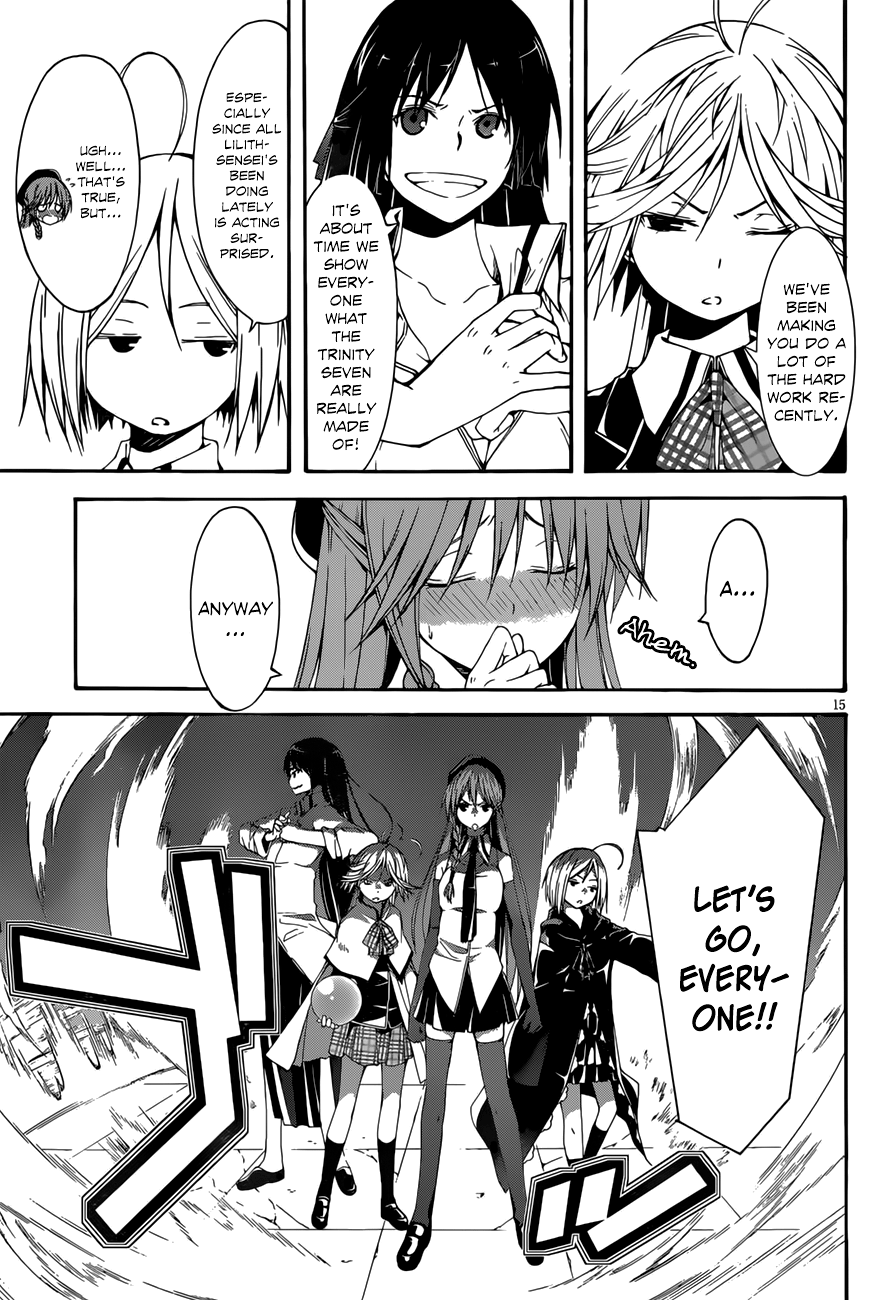 Trinity Seven: 7-Nin no Mahoutsukai chapter 26 - page 16