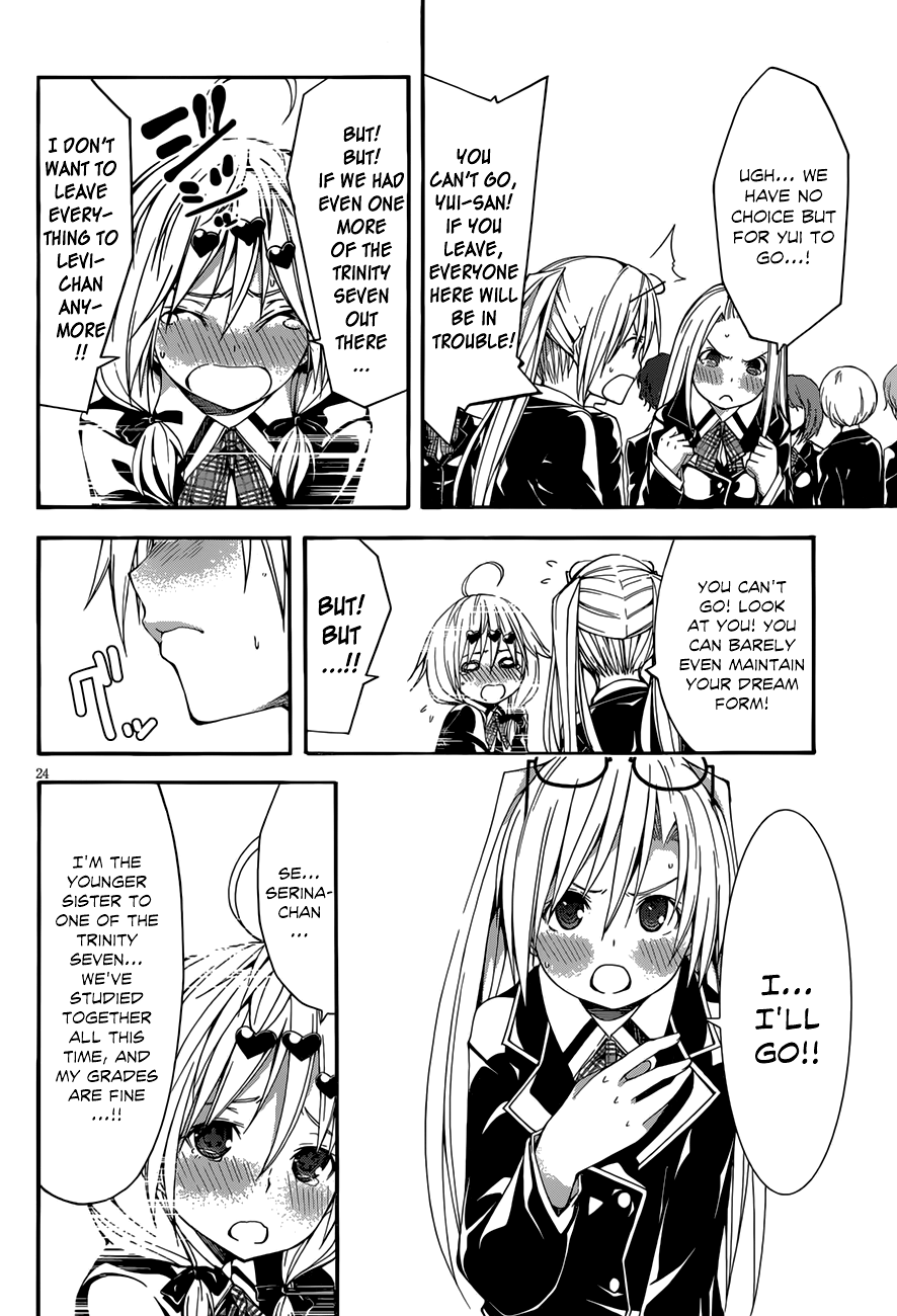 Trinity Seven: 7-Nin no Mahoutsukai chapter 26 - page 24