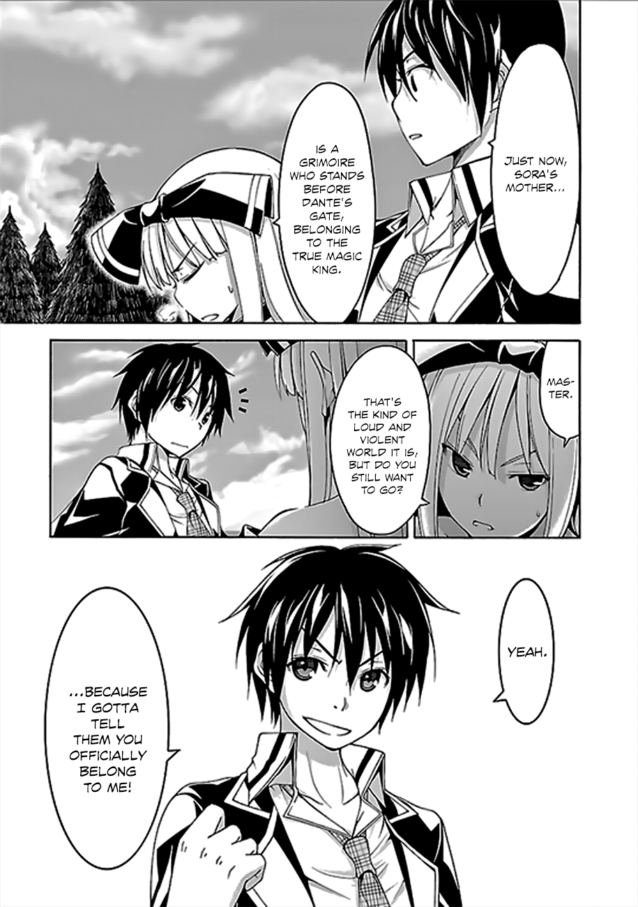 Trinity Seven: 7-Nin no Mahoutsukai chapter 61 - page 24