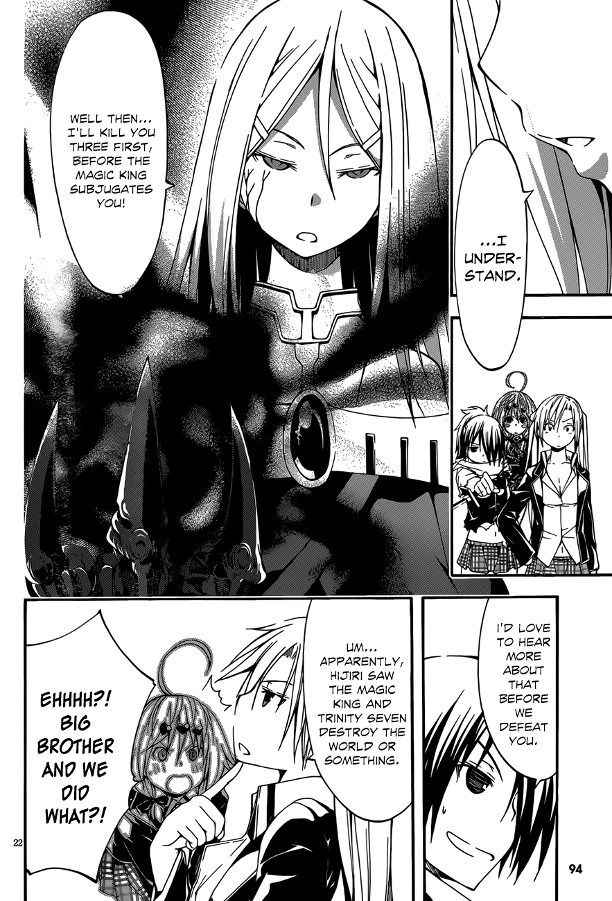 Trinity Seven: 7-Nin no Mahoutsukai chapter 27 - page 23