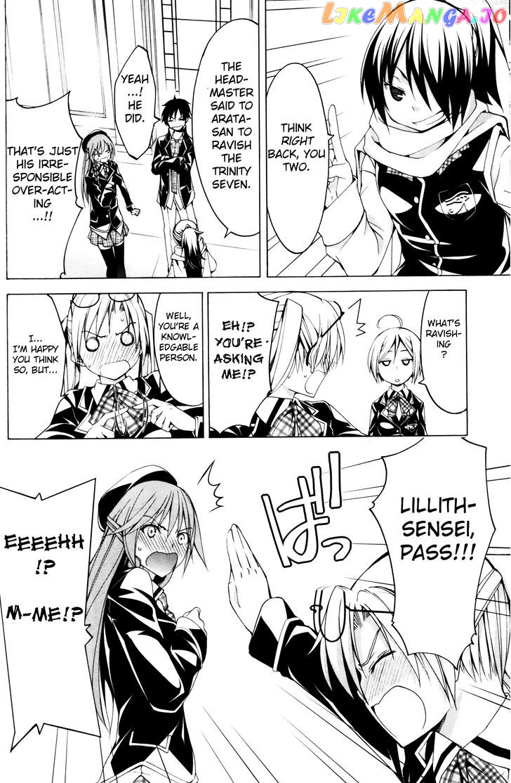 Trinity Seven: 7-Nin no Mahoutsukai chapter 61.1 - page 31