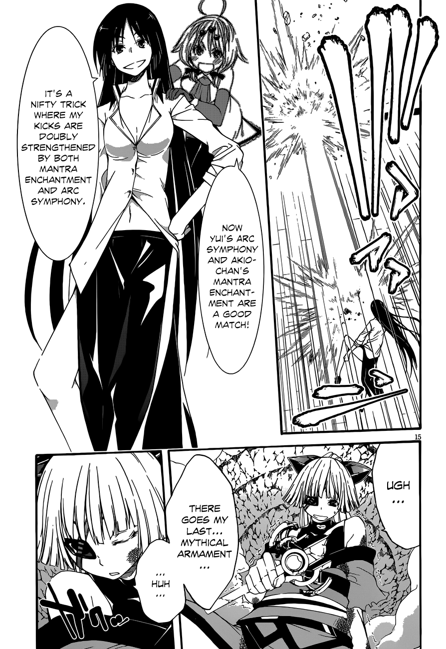 Trinity Seven: 7-Nin no Mahoutsukai chapter 28 - page 16