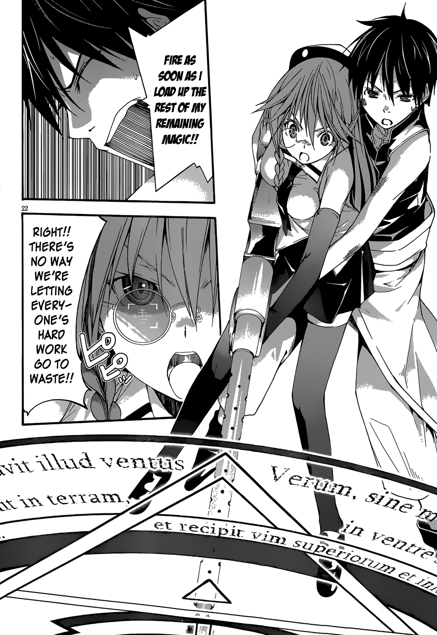 Trinity Seven: 7-Nin no Mahoutsukai chapter 28 - page 23