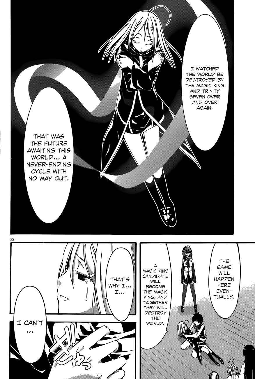 Trinity Seven: 7-Nin no Mahoutsukai chapter 28 - page 33