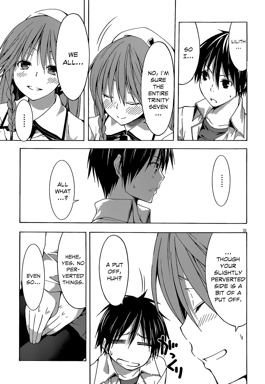 Trinity Seven: 7-Nin no Mahoutsukai chapter 29 - page 22