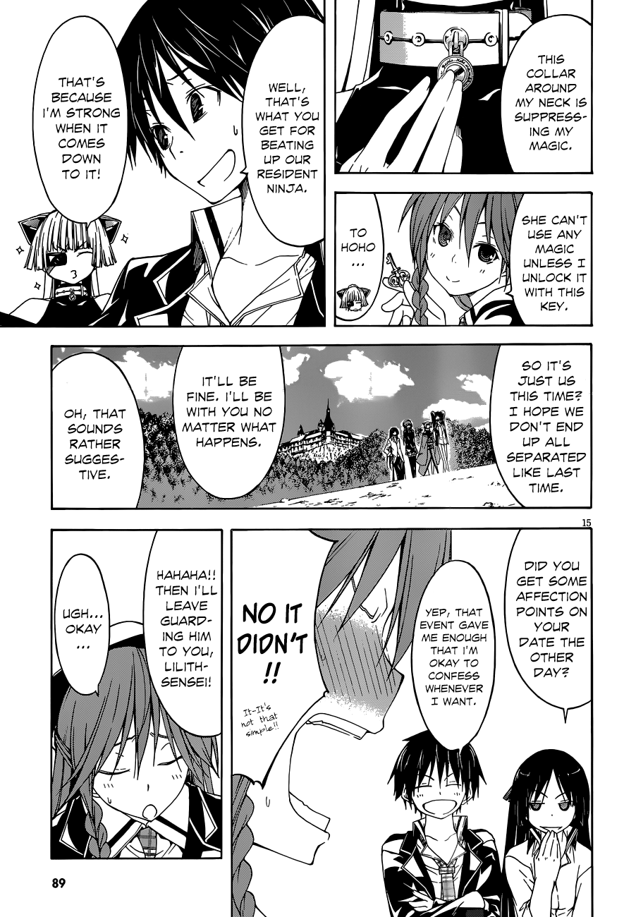 Trinity Seven: 7-Nin no Mahoutsukai chapter 30 - page 16
