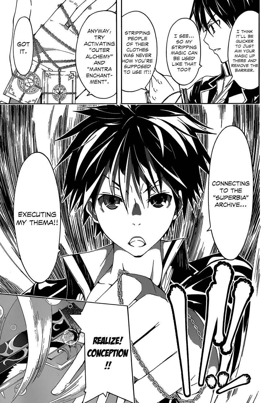 Trinity Seven: 7-Nin no Mahoutsukai chapter 30 - page 24