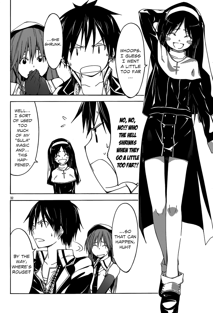 Trinity Seven: 7-Nin no Mahoutsukai chapter 30 - page 32