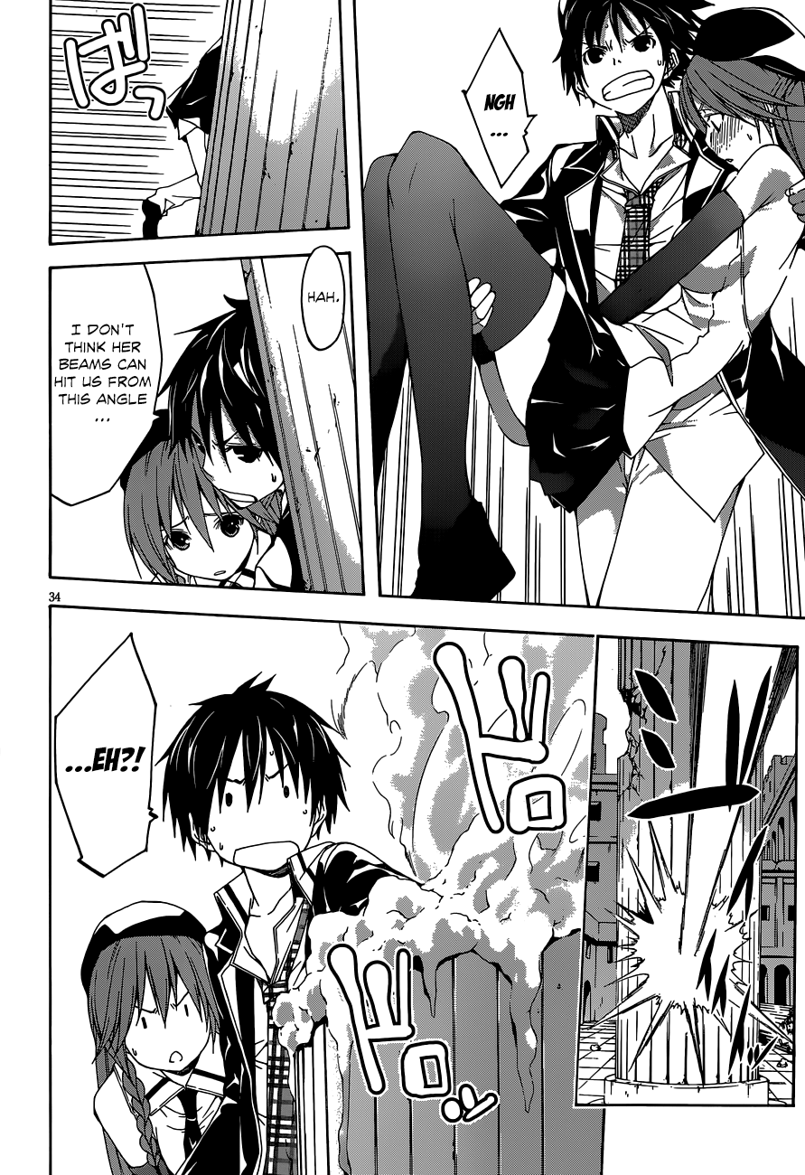 Trinity Seven: 7-Nin no Mahoutsukai chapter 30 - page 34