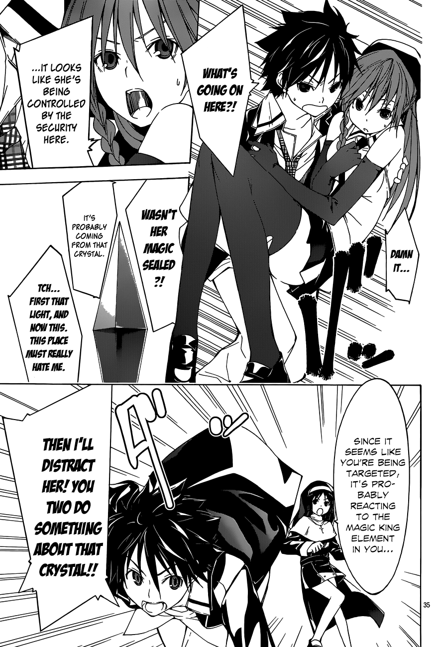 Trinity Seven: 7-Nin no Mahoutsukai chapter 30 - page 35
