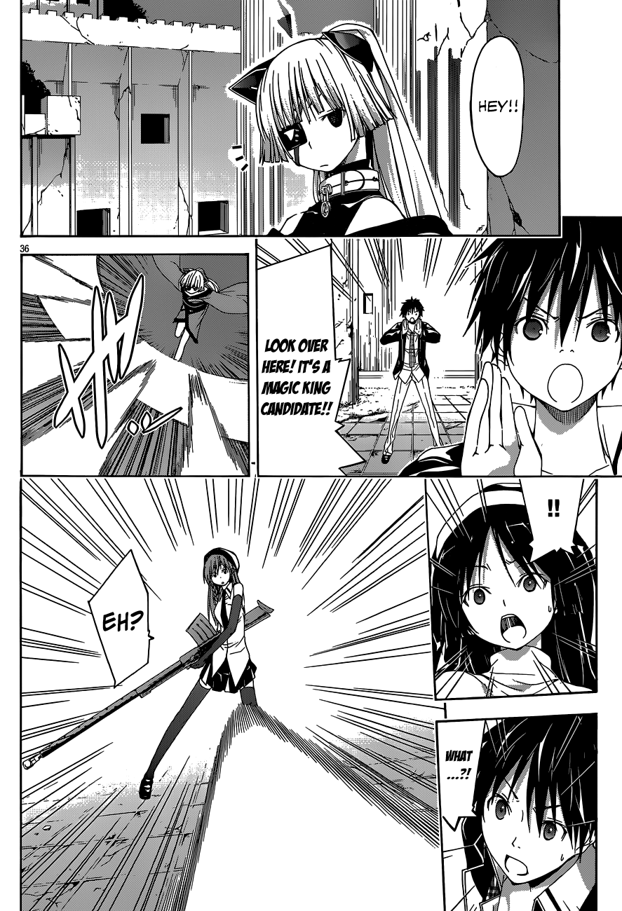 Trinity Seven: 7-Nin no Mahoutsukai chapter 30 - page 36