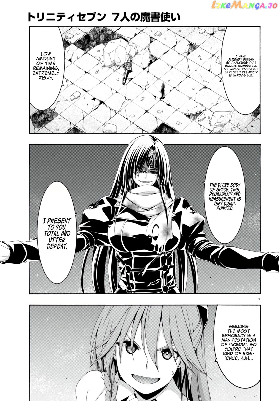 Trinity Seven: 7-Nin no Mahoutsukai chapter 136 - page 8