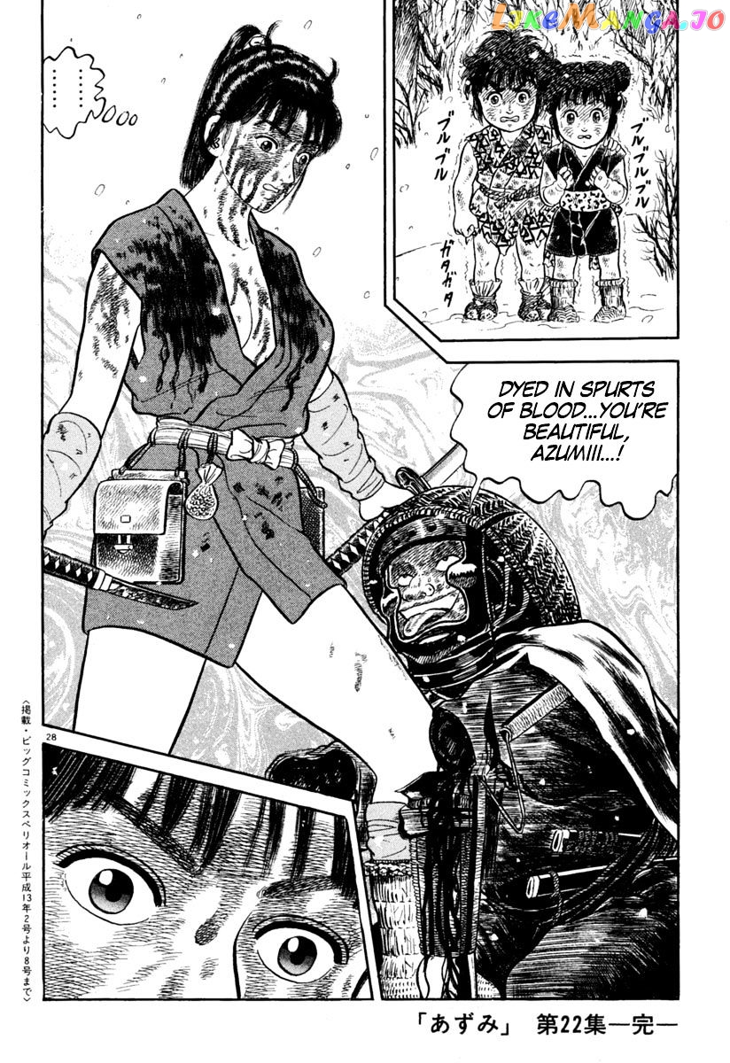 Azumi - Manga chapter 164 - page 28