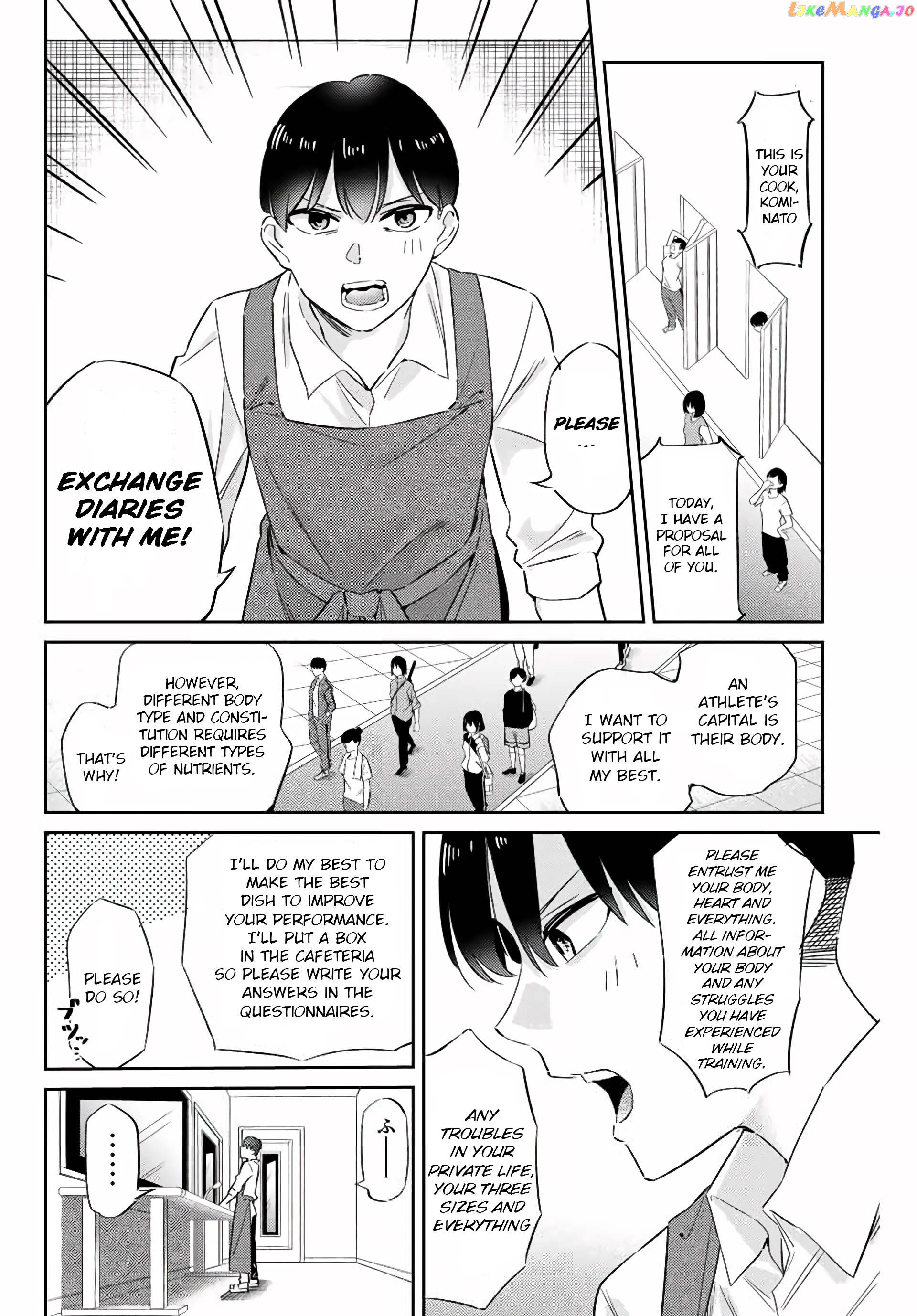 Gorin No Megami-Sama: Nedeshiko Ryou No Medal Gohan chapter 3.1 - page 3
