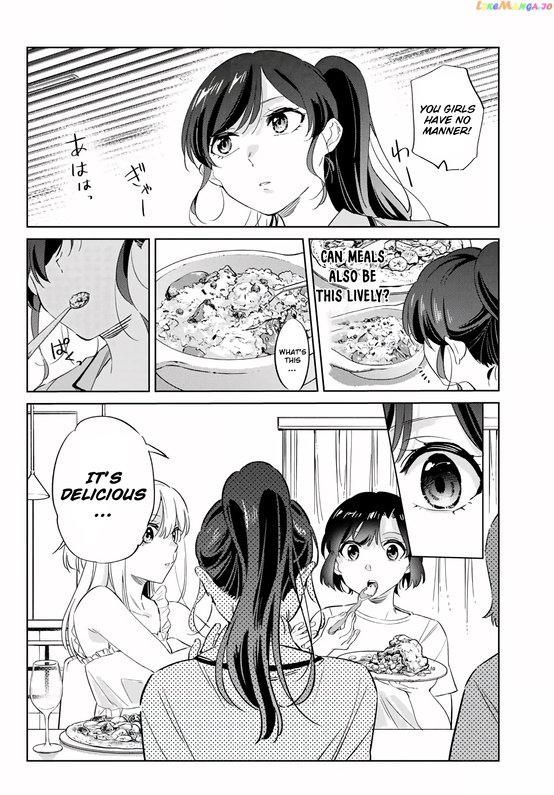 Gorin No Megami-Sama: Nedeshiko Ryou No Medal Gohan chapter 5.2 - page 6